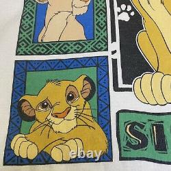 Vintage 1994 Disney The Lion King Simba Nala Shirt Xl Mufasa Toy Story Aladdin