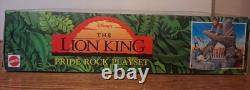 Vintage 1994 Mattel Disney's The Lion King Price Rock Playset (NIB)