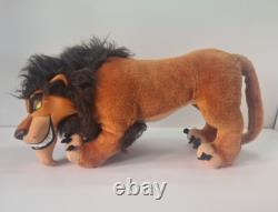 Vintage 1994 Scar The Lion King Plush With Vinyl Face Applause