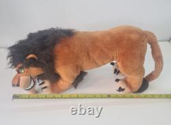 Vintage 1994 Scar The Lion King Plush With Vinyl Face Applause