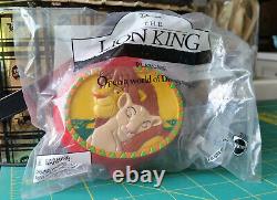 Vintage 1998 DISNEY LION KING PLAYCASE Mattel / Bluebird UNOPENED sealed NIP