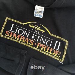 Vintage 1999 The Lion King 2 LS T Shirt Disney Tee Screen Stars Large VHS Promo