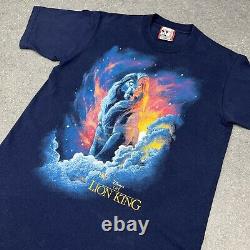 Vintage 90's Disney Designs The Lion King Graphic Tshirt Movie Shirt Top Simba