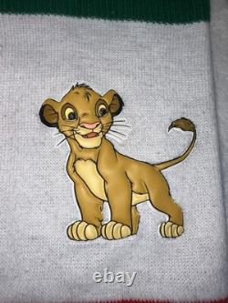 Vintage 90s Disney Lion King Simba Cardigan Sweater Youth Large 14