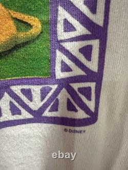 Vintage 90s Disney Lion King Sweatshirt Large Sun Sportswear 23x26