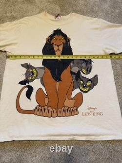 Vintage 90s Disney The Lion King Im Surrounded By Idiots Scar Shirt L/XL