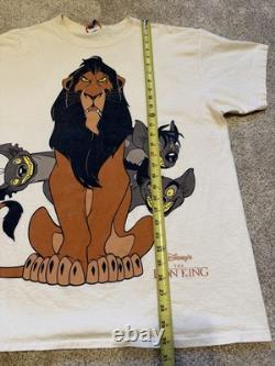 Vintage 90s Disney The Lion King Im Surrounded By Idiots Scar Shirt L/XL