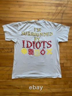 Vintage 90s Disney Villian Lion King Big Print Scar Mickey INC T Shirt M/L