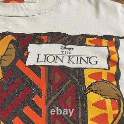 Vintage 90s Disneys Lion King Simba Remember Who U Are Allover T-shirt