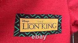 Vintage 90s The Lion King Simba Shirt 3 Toddler 3T Disney Red Disneyland Button