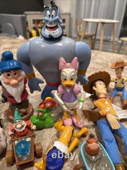 Vintage Disney Figurine Lot 1990s-2000s Toy Story, Lion King, Aladdin, More