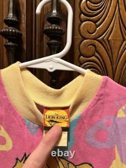 Vintage Disney Lion King AOP Graphic romper Tagged 18 Months