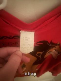 Vintage Disney Lion King Scar Crewneck