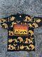 Vintage Disney Lion King Shirt Men's Black Yellow All Over Print Xl. Official