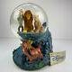Vintage Disney Lion King Snow Globe Circle Of Life Musical With Tags Retired