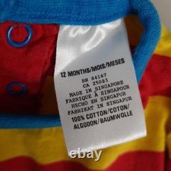 Vintage Disney Store Lion King Romper One Piece Baby Boys 12 Months Simba