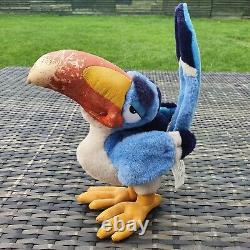 Vintage Disney Store The Lion King Zazu Soft Plush Toy Doll (Walt Company)