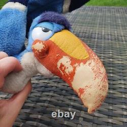 Vintage Disney Store The Lion King Zazu Soft Plush Toy Doll (Walt Company)