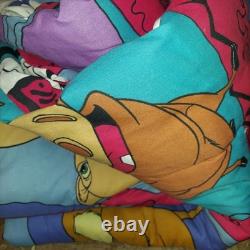Vintage Disney The Lion King 90s Reversible Twin Comforter 62 X 86 GUC READ