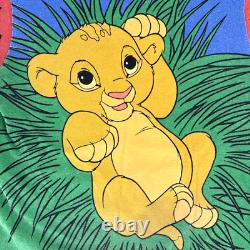 Vintage Disney The Lion King All Over Print Baby Simba Romper 1990s 18 Months
