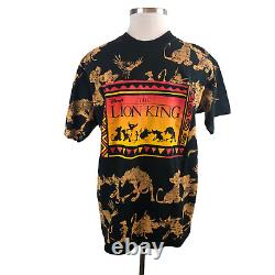 Vintage Disney The Lion King All Over Print Movie T-Shirt USA Made Adult OSFA