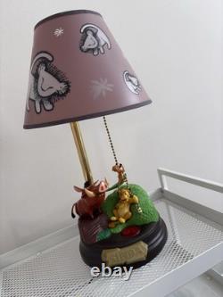 Vintage Disney The Lion King Animated Singing Lamp Working With Original Box