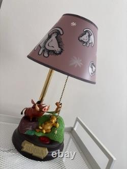 Vintage Disney The Lion King Animated Singing Lamp Working With Original Box