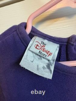 Vintage Disney The Lion King Romper One Piece Suit Baby 24M Purple Simba Sweat