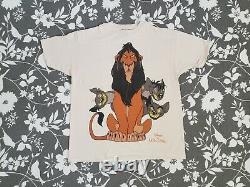 Vintage Disney The Lion King Scar Hyenas Ed Shirt Xl Toy Story Aladdin Designs