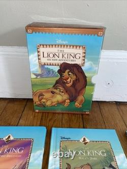 Vintage Disney The Lion King Six New Adventures 1994 Complete Book Set