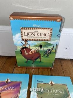 Vintage Disney The Lion King Six New Adventures 1994 Complete Book Set