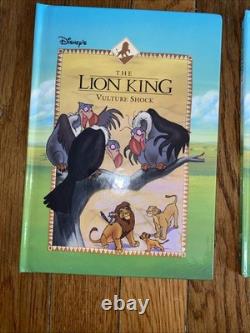 Vintage Disney The Lion King Six New Adventures 1994 Complete Book Set