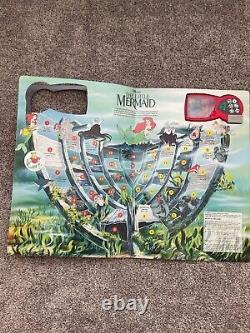 Vintage Disney's Giant Game Board Book 1994 Lion King Little Mermaid Aladdin 101