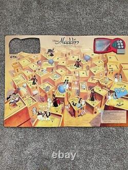Vintage Disney's Giant Game Board Book 1994 Lion King Little Mermaid Aladdin 101
