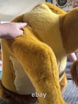 Vintage Douglas simba lion king 60 inch plush