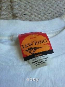 Vintage Lion King Shirt Disney Simba Remember Who U Are 90s rare