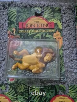 Vintage MATTEL Lion King Carded Figures X 14 Different Characters