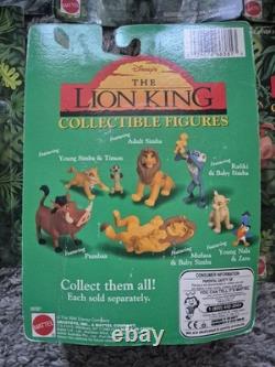 Vintage MATTEL Lion King Carded Figures X 14 Different Characters