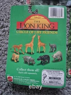 Vintage MATTEL Lion King Carded Figures X 14 Different Characters