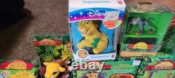 Vintage Mattel Disney Lion King Action Figures Memorabilia Lot of 19 Simba Movie