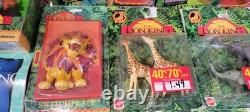 Vintage Mattel Disney Lion King Action Figures Memorabilia Lot of 19 Simba Movie