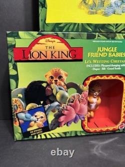Vintage RARE Lion King Jungle Friend Babies Complete Set Mint Condition HTF
