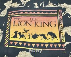 Vintage The Lion King Disney Shirt Size X-Large