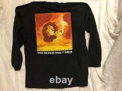 Vintage The Lion King II Disney Promo Shirt Simba's Pride Large Double Sided