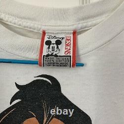 Vtg Disney The Lion King Scar T-Shirt XL Single Stitch Front Back Graphics HTF