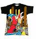 Vtg Mickey Mouse Fantasia Disney T Shirt 90s All Over Print Aladdin Lion King Xl