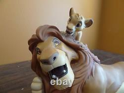 WDCC Disney Lion King Mufasa & Simba Pals Forever Timon Luau Collection Figurine