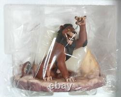 WDCC Disney Lion King SCAR LIFE'S NOT FAIR, IS IT MINT COA box Never displayed