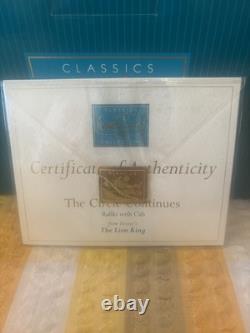 WDCC Disney Rafiki with Cub The Circle Continues The Lion King 5th Anniversary