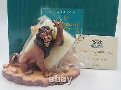 WDCC Life's Not Fair, Is It Scar from Disney's The Lion King in Box Signed COA